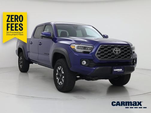 Blue 2023 Toyota Tacoma TRD Off Road