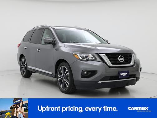 Gray 2020 Nissan Pathfinder Platinum