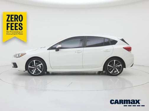White 2023 Subaru Impreza Sport