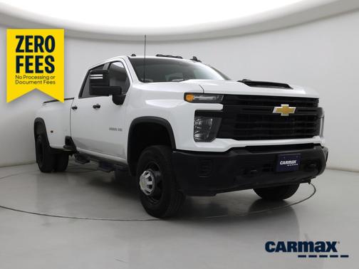 White 2025 Chevrolet Silverado 3500 Work Truck