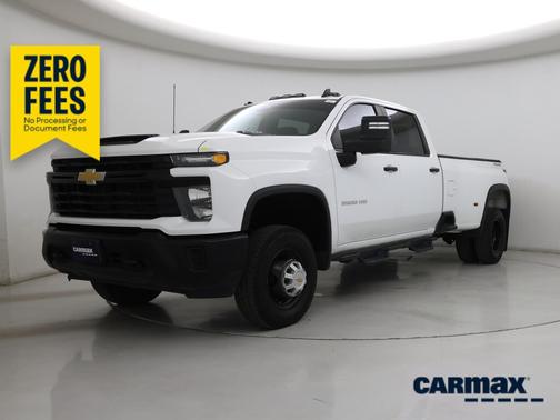 White 2025 Chevrolet Silverado 3500 Work Truck