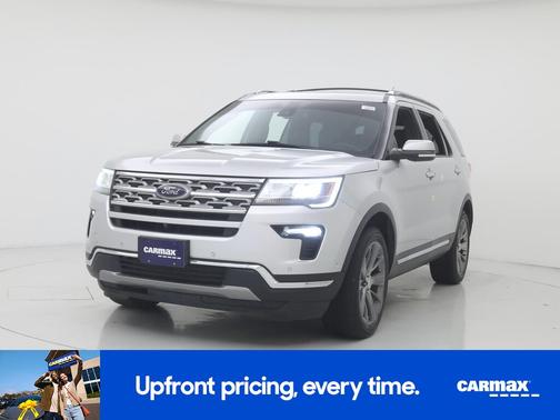 Silver 2018 Ford Explorer Limited