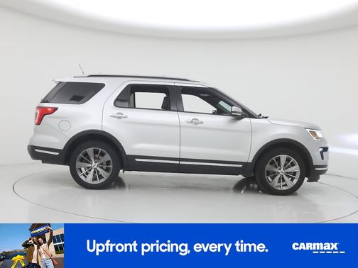 Silver 2018 Ford Explorer Limited