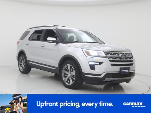 Silver 2018 Ford Explorer Limited