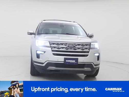 Silver 2018 Ford Explorer Limited