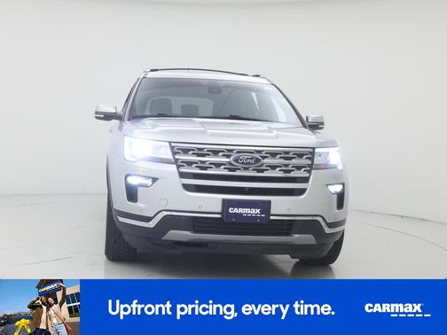 Silver 2018 Ford Explorer Limited