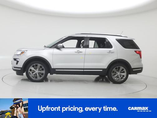 Silver 2018 Ford Explorer Limited