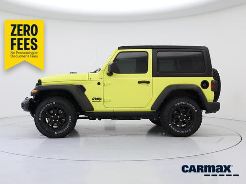 Green 2022 Jeep Wrangler Willy's