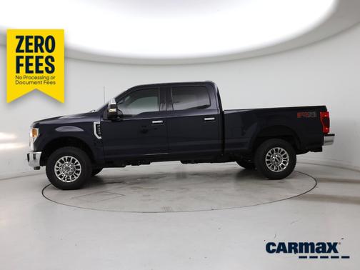 Blue 2022 Ford F-250 XLT