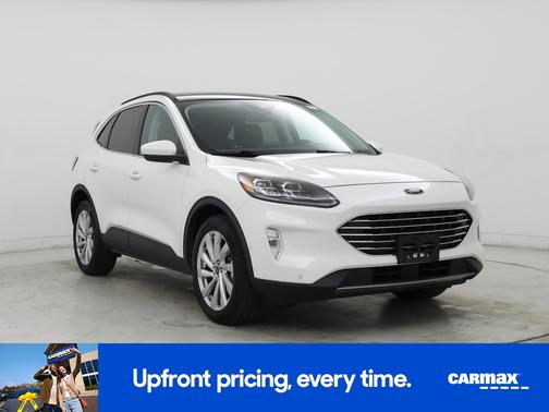 White 2021 Ford Escape Titanium
