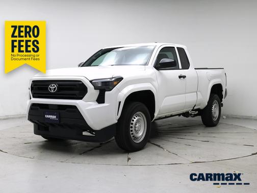 White 2025 Toyota Tacoma SR