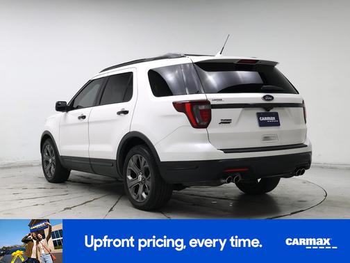 White 2018 Ford Explorer Sport