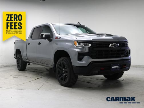 Silver 2023 Chevrolet Silverado 1500 LT Trail Boss