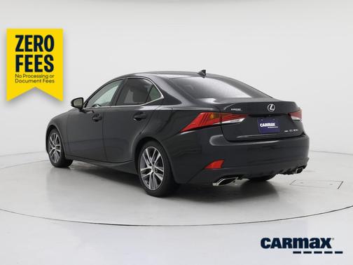 Black 2019 Lexus IS 300