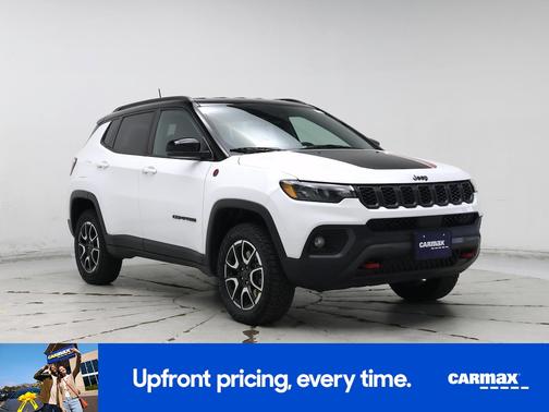 White 2025 Jeep Compass Trailhawk