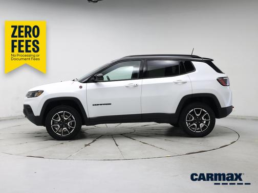 White 2025 Jeep Compass Trailhawk