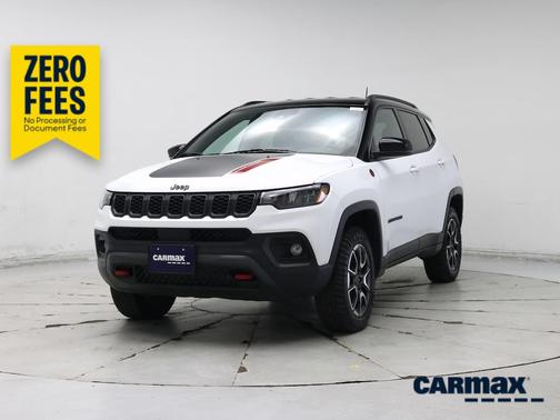 White 2025 Jeep Compass Trailhawk