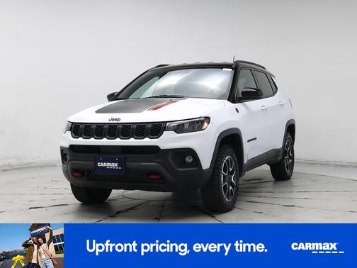 White 2025 Jeep Compass Trailhawk