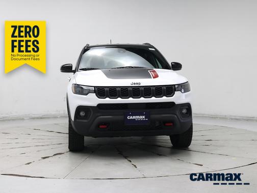 White 2025 Jeep Compass Trailhawk