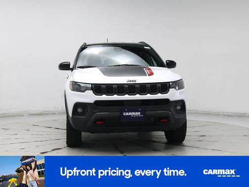 White 2025 Jeep Compass Trailhawk