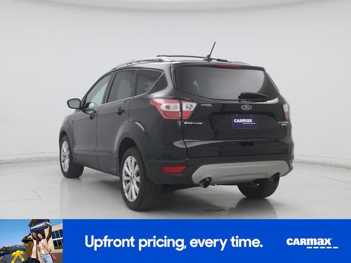 Black 2018 Ford Escape Titanium
