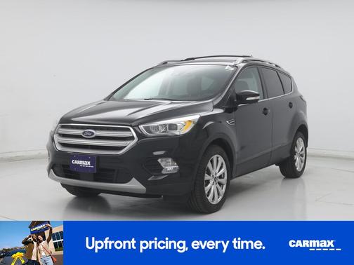 Black 2018 Ford Escape Titanium
