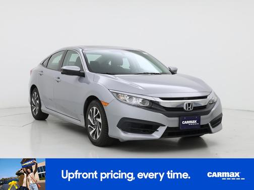 Silver 2016 Honda Civic EX