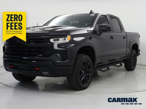 Black 2022 Chevrolet Silverado 1500 LT Trail Boss