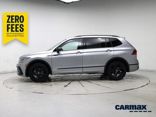 Silver 2023 Volkswagen Tiguan SE R-Line Black