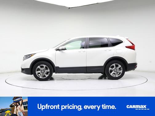 White 2018 Honda CR-V EX-L