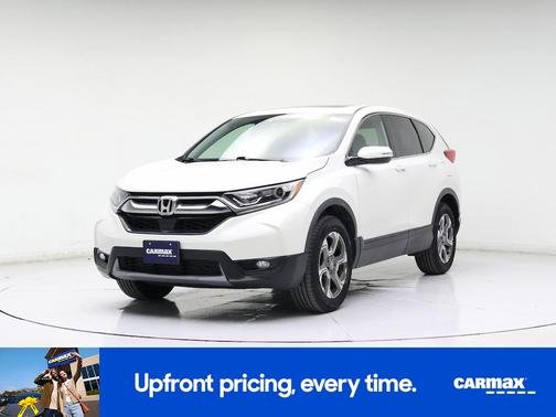 White 2018 Honda CR-V EX-L