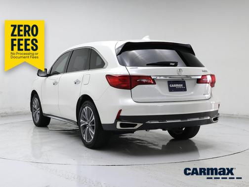 White 2018 Acura MDX