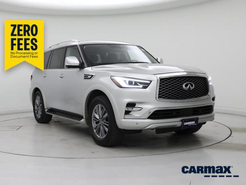 Silver 2022 INFINITI QX80 Luxe