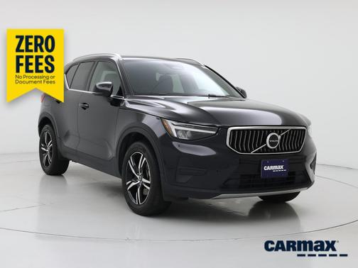 Black 2025 Volvo XC40 B5 Core Bright Theme