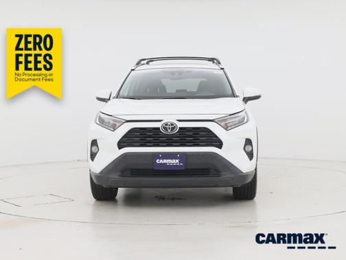 White 2020 Toyota RAV4 XLE