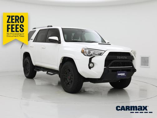 White 2016 Toyota 4Runner TRD Pro