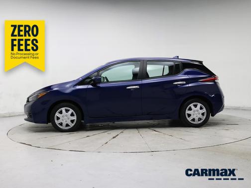 Blue 2025 Nissan Leaf S