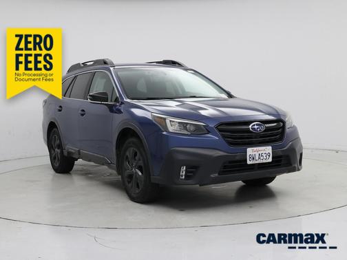 Blue 2021 Subaru Outback Onyx Edition XT