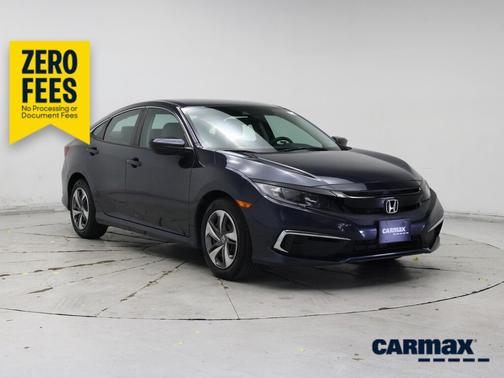 Blue 2019 Honda Civic LX