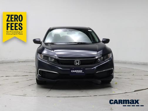 Blue 2019 Honda Civic LX