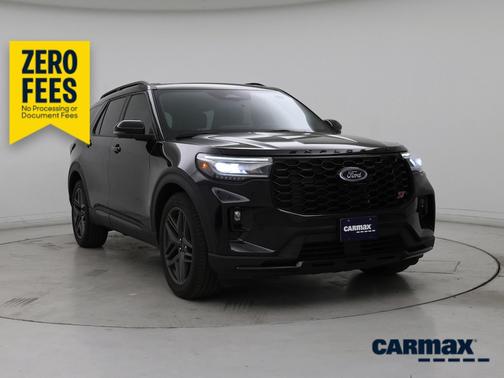 Black 2025 Ford Explorer ST