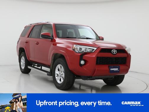 Red 2016 Toyota 4Runner SR5