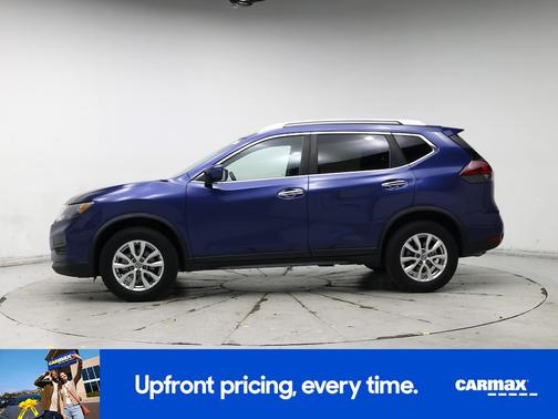 Blue 2020 Nissan Rogue SV