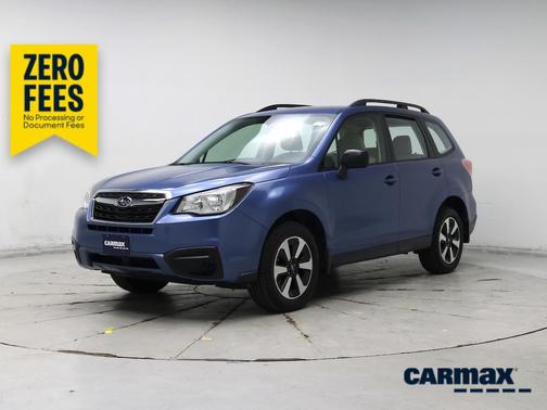 Blue 2017 Subaru Forester 2.5I