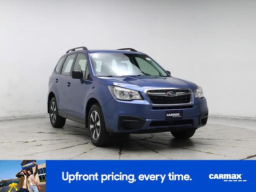 Blue 2017 Subaru Forester 2.5I