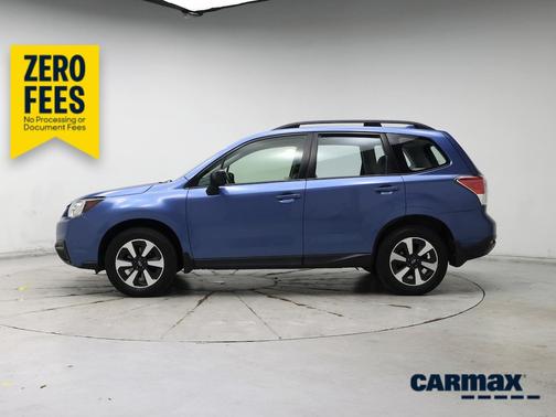 Blue 2017 Subaru Forester 2.5I