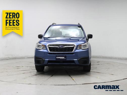 Blue 2017 Subaru Forester 2.5I