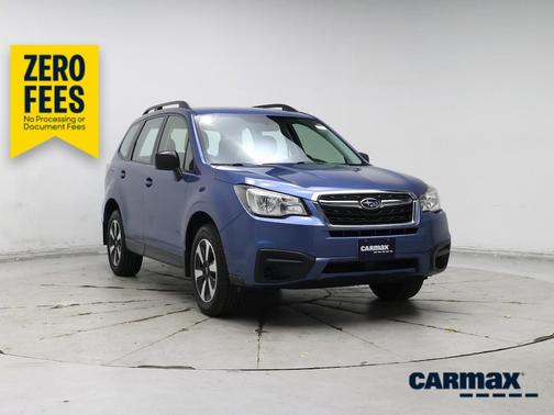Blue 2017 Subaru Forester 2.5I