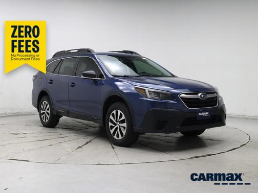 Blue 2021 Subaru Outback