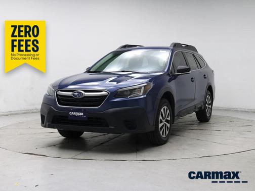 Blue 2021 Subaru Outback